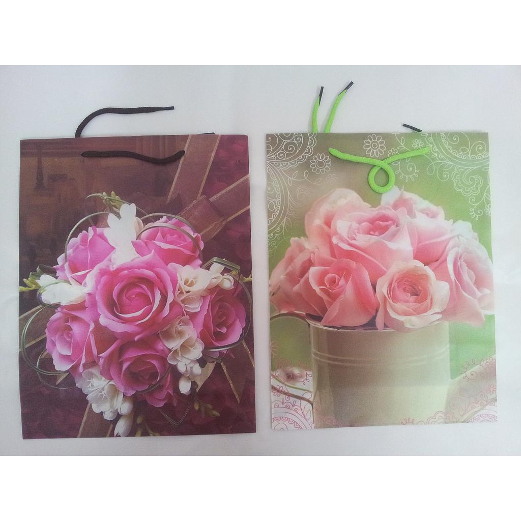 BOLSA REGALO FLOR GRANDE / 12ABAJO