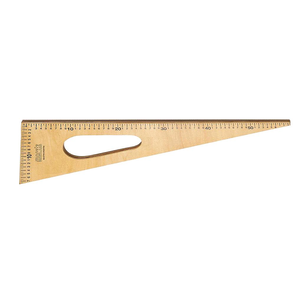 escuadra de 60 cm de madera