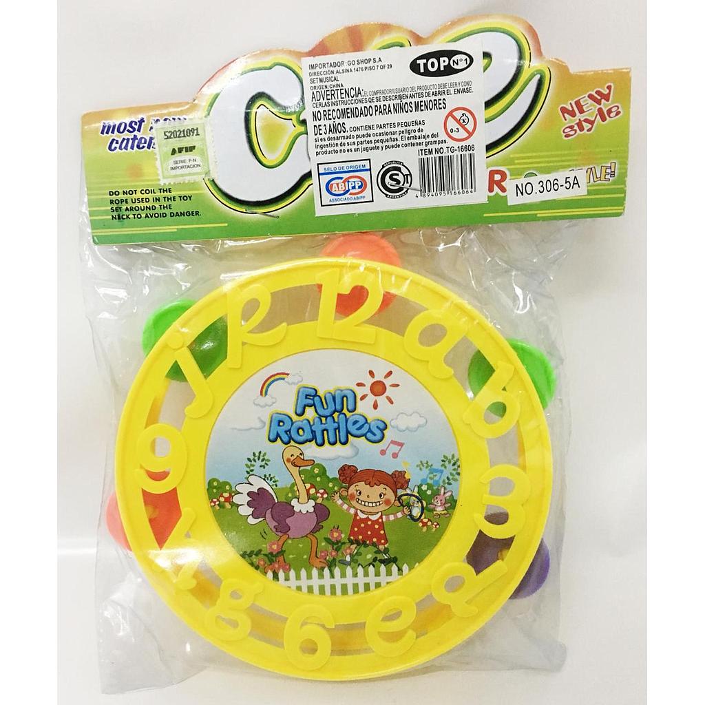 PANDERETA 17x20cm /18 medio