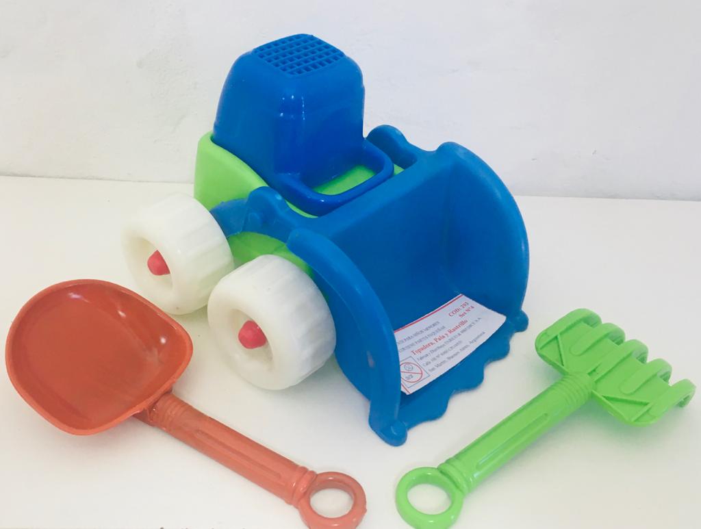 SET N4 TOPADORA PALA Y RASTRILLO/fila 4/