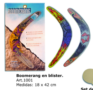 BOOMERANG EN BLISTER