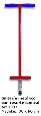 SALTARIN METALICO C/RESORTE CENTRAL