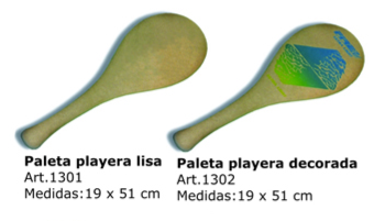 PALETA PLAYERA LISA