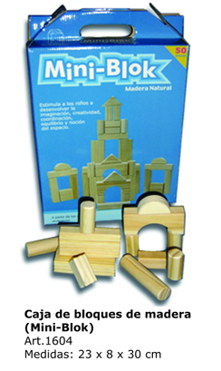 CAJA.BLOQUES DE MADERA (MINI BLOCK)