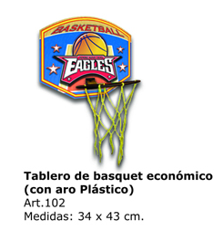 TAB. DE BASQ. ECON. (C.ARO PLAST)