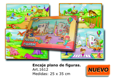 ENCAJE PLANO DE FIGURAS