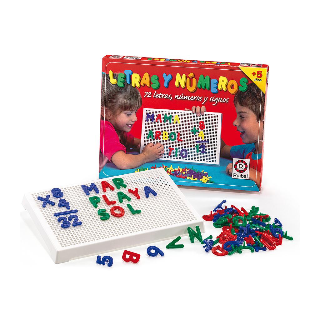 LETRAS Y NUMEROS