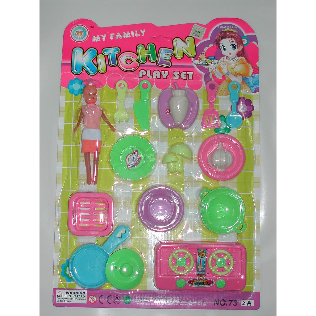 SET COCINA GDE E/BLISTER/W/ X