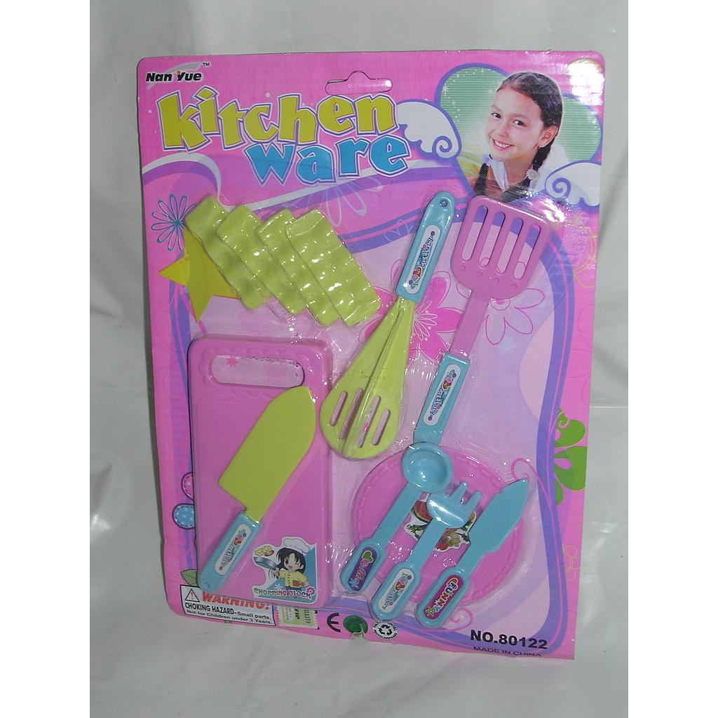 SET DE COCINA E/BLISTER/14MEDIO