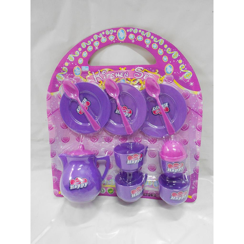 SET DE TE 12 PCS,BLISTER /17medio