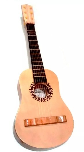 GUITARRA DE MADERA N3 (80CM X 27CM) /22 abajo