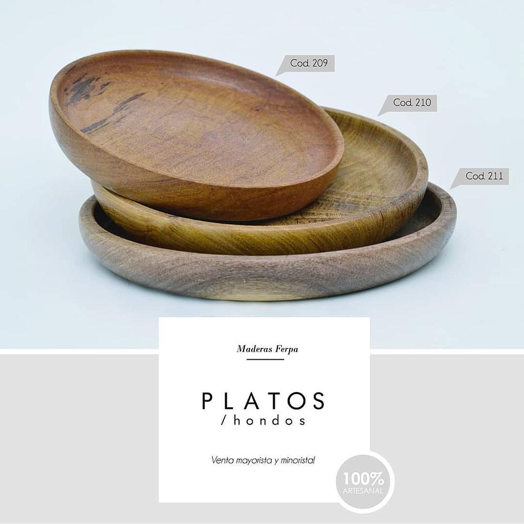 PLATO HONDO DE24CM