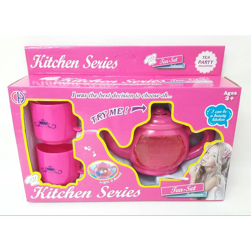 JUEGO DE TE CON LUZ Y SONIDO, INCLUYE PILAS , 26cm X 15cm. (30ar)