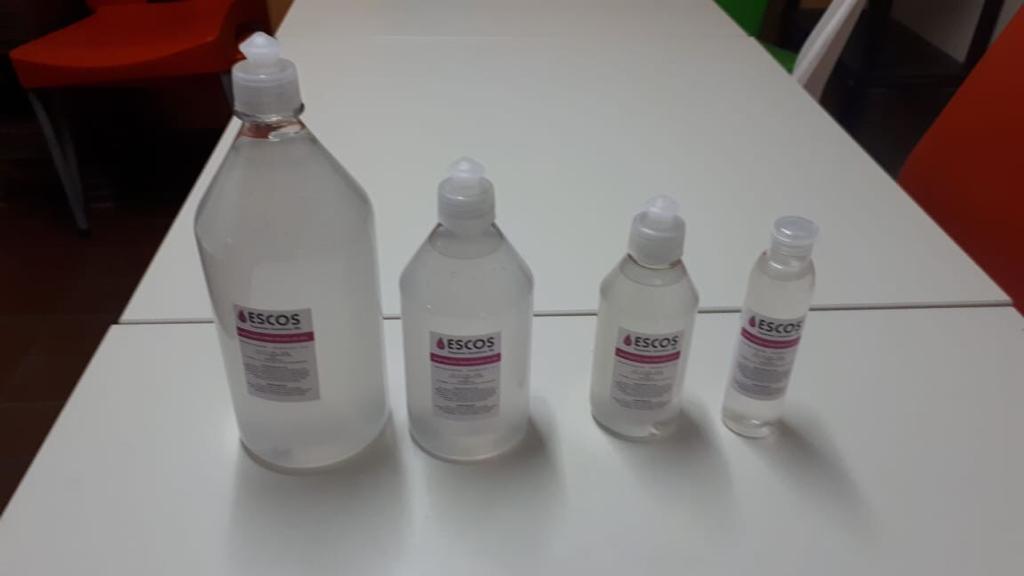 solucion sanitizante en gel 250 ml