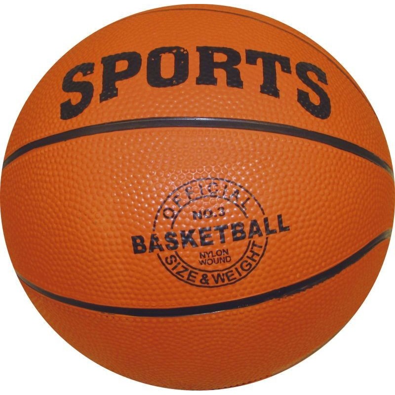 pelota de basquet n3 naranja/13 medio