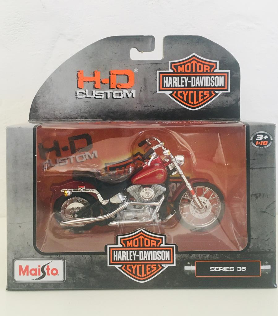 Moto Harley Davidson de colección / metal   