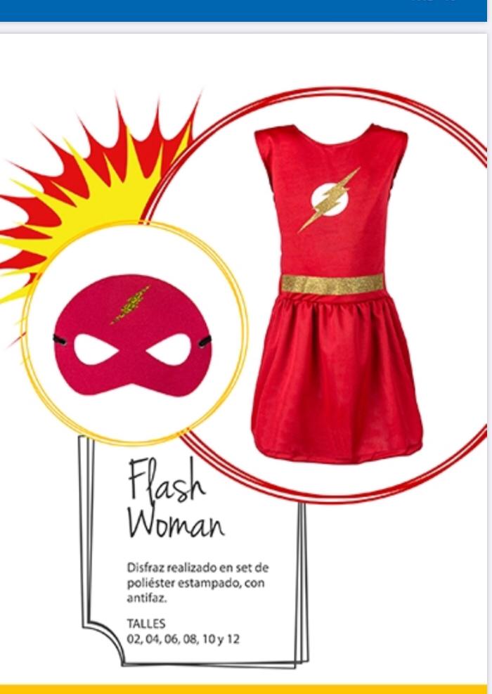 Disfraz Flash Woman