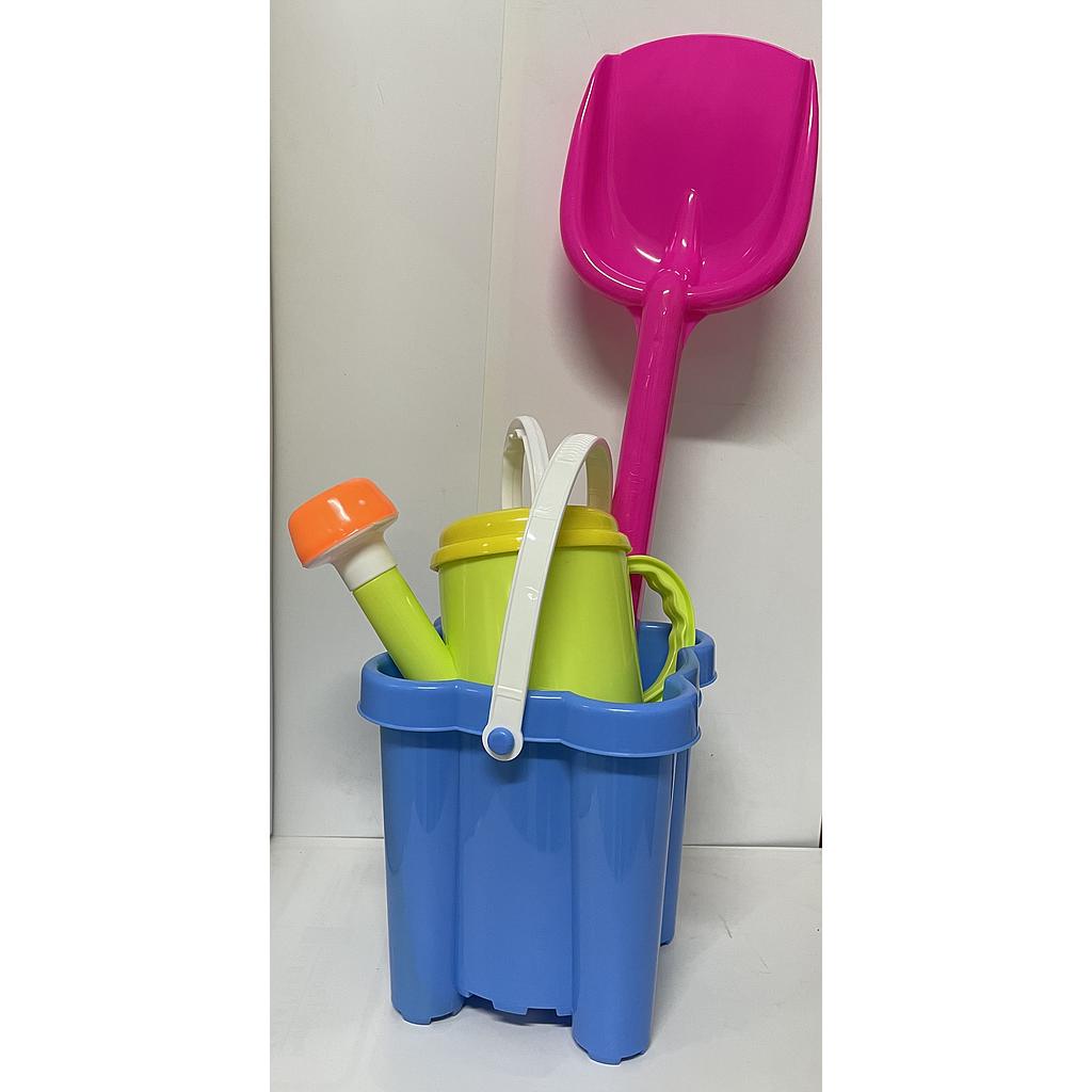 balde castillo pala grande y regadera