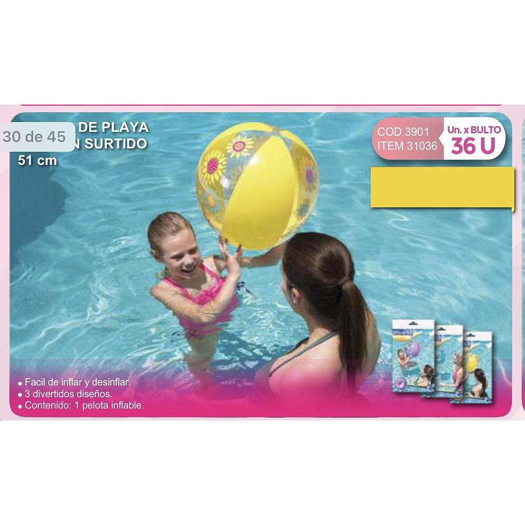 pelota de playa fashion 51 cm