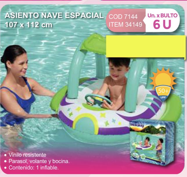 asiento nave espacial 107 x 112 cm