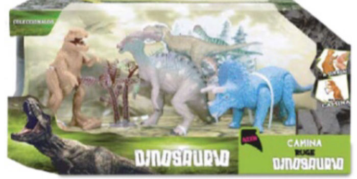 SET DE DINOSAURIOS CHICOS T-REX (7095)