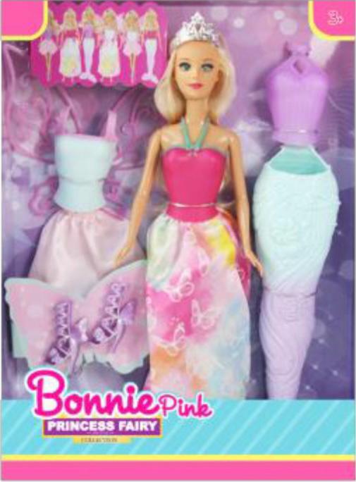 MUÑECA BONNIE PRINCESA-SIRENA-HADA