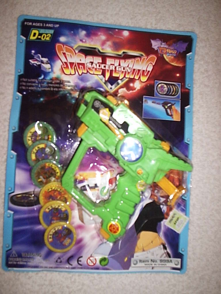 PISTOLA LANZA DISCOS/Z/