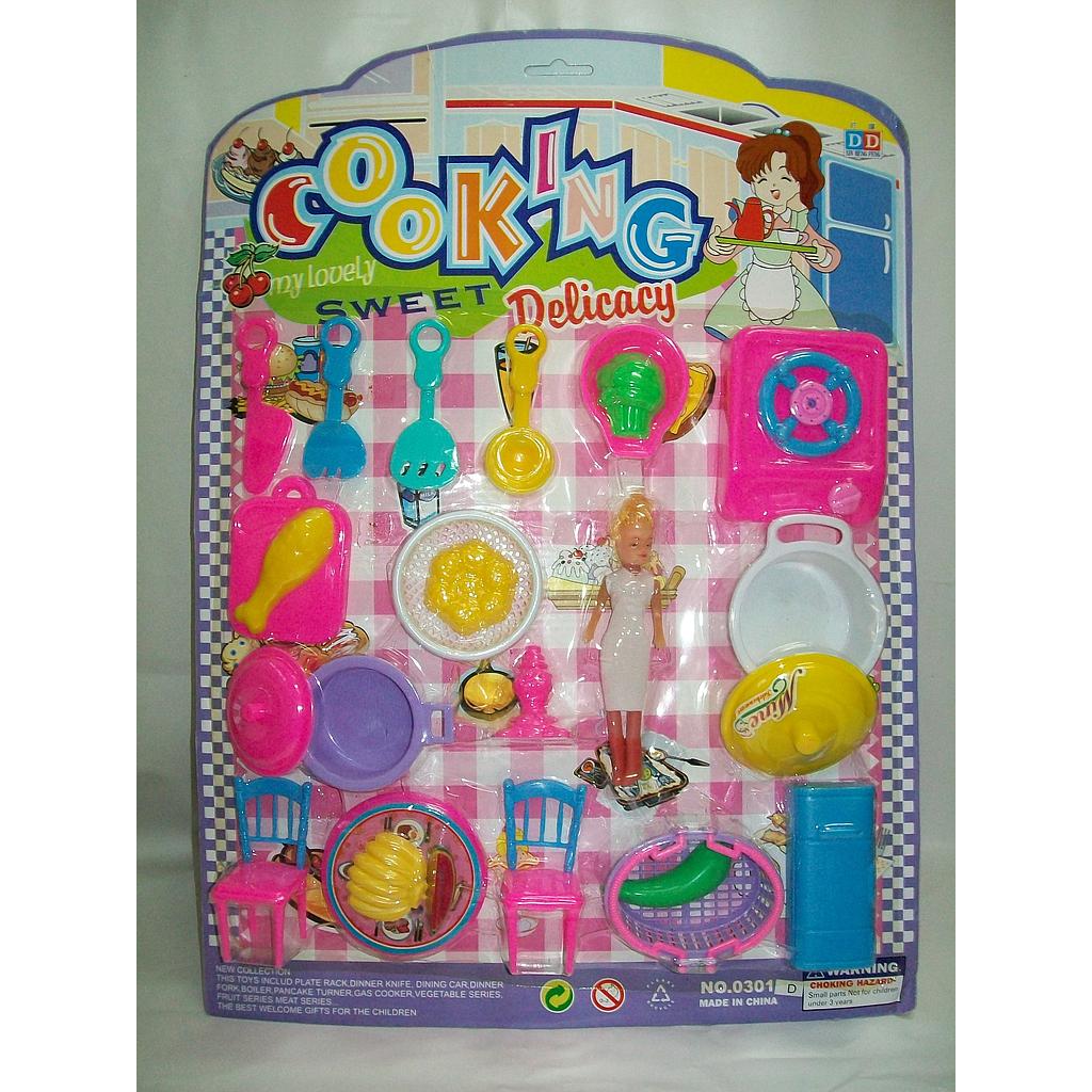 SET COCINA X 12PZAS/ D /