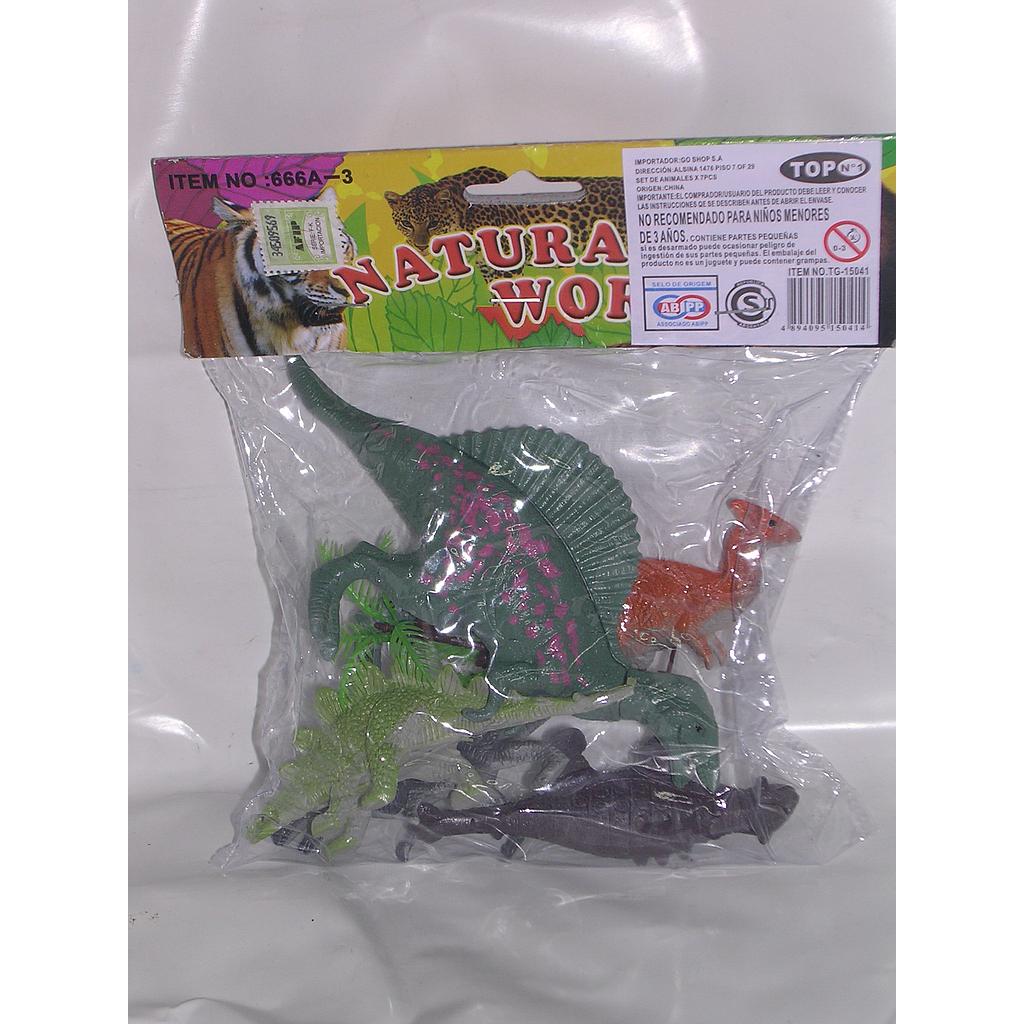SET DE DINOSAURIOS X7 /Z