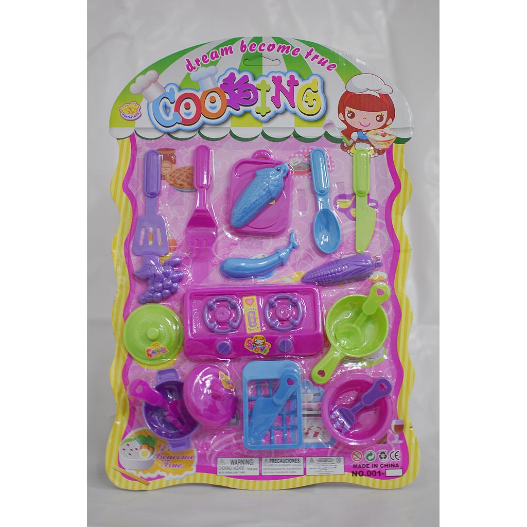 SET COCINA BLISTER/11MEDIO