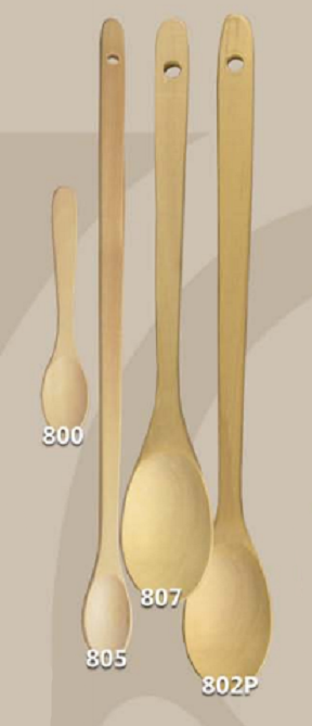 CUCHARA MANGO PLANO 30CM