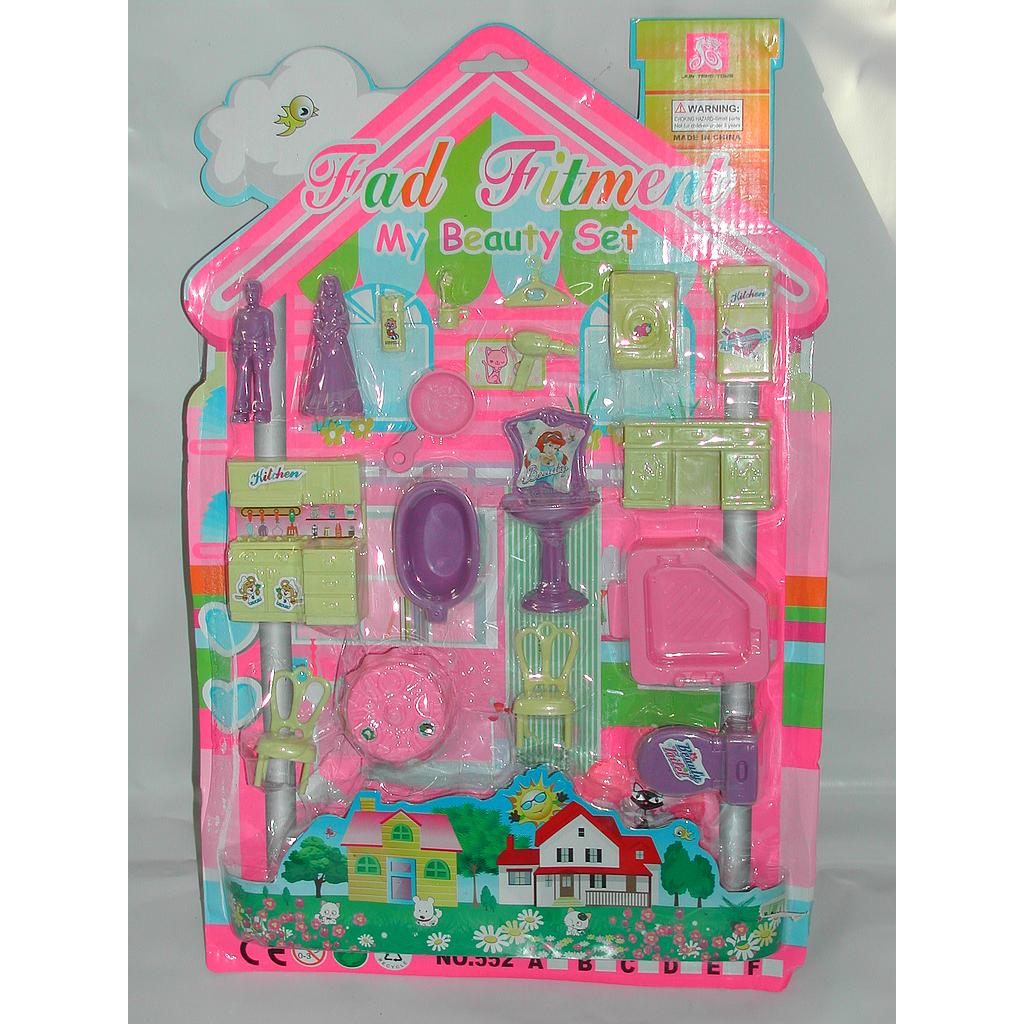 SET MUEBLES E/BLISTER /17 medio