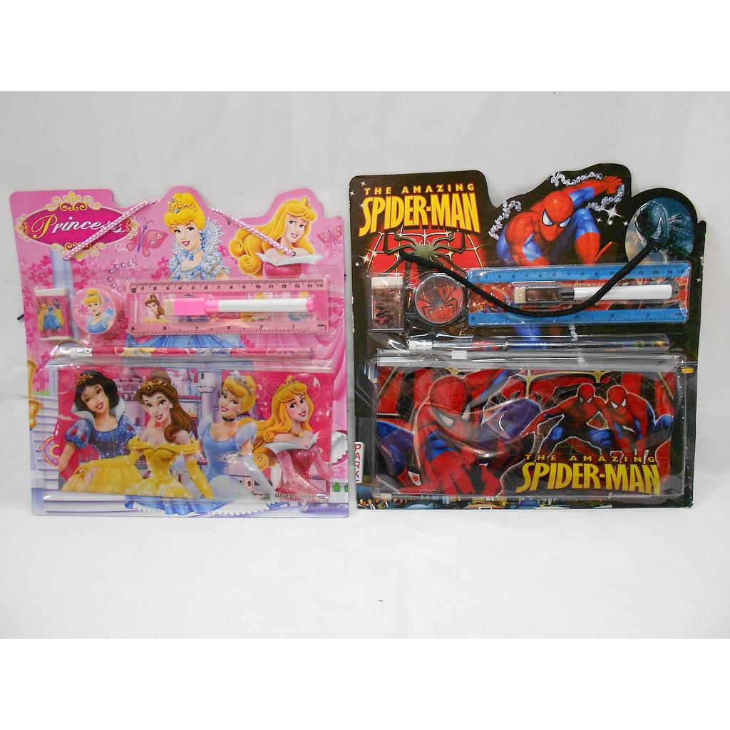 SET ESCOLAR 5PCS C/PIZARRA/13ABAJO