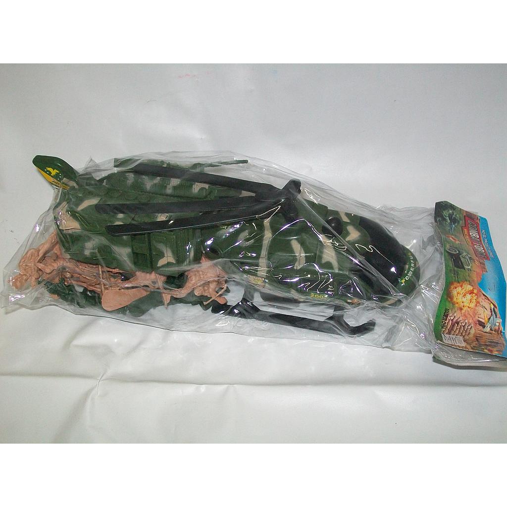 Helicoptero SET MILITAR E/BOLSA /18 medio