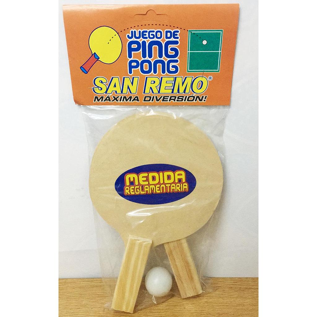 PALETAS PING PONG SAN REMO/MP5